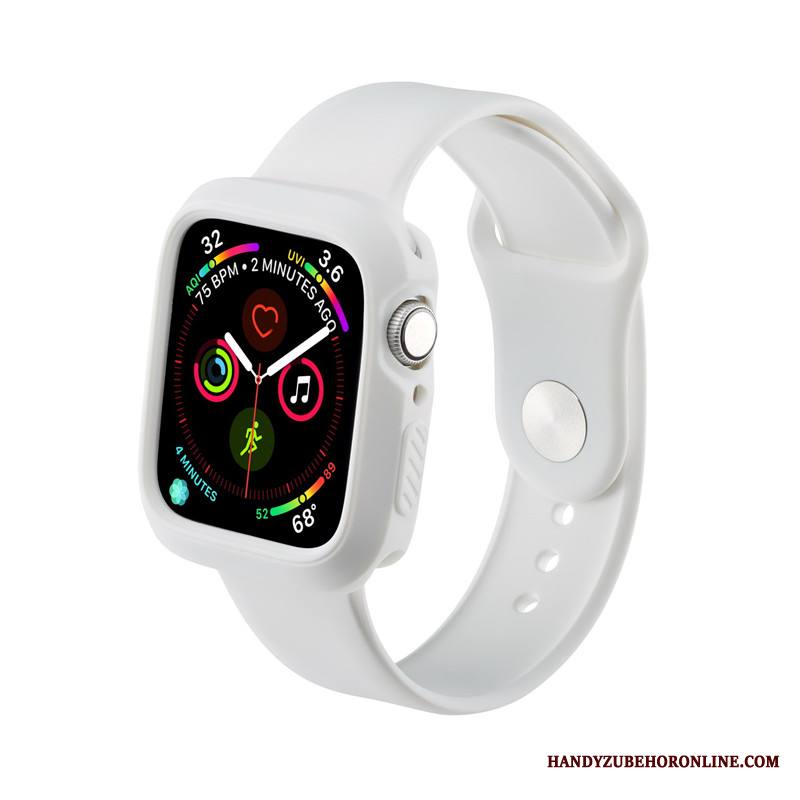Apple Watch Series 4 Suojaus Trendi Kuori All Inclusive Punainen Silikoni Läpäisemätön