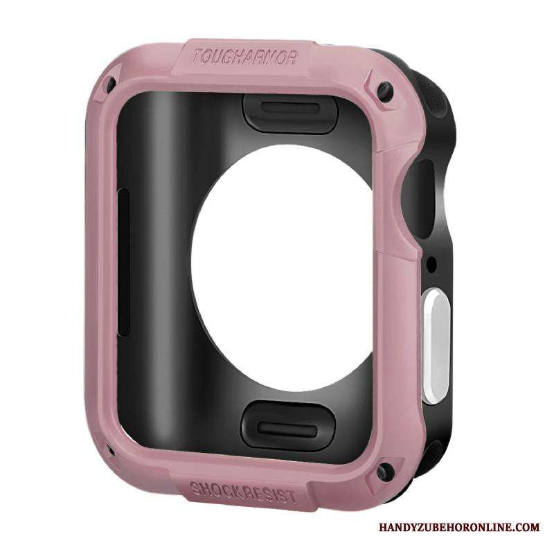 Apple Watch Series 5 Silikoni Suojaus Oranssi Kehys Lisävarusteet Kuori Kotelo