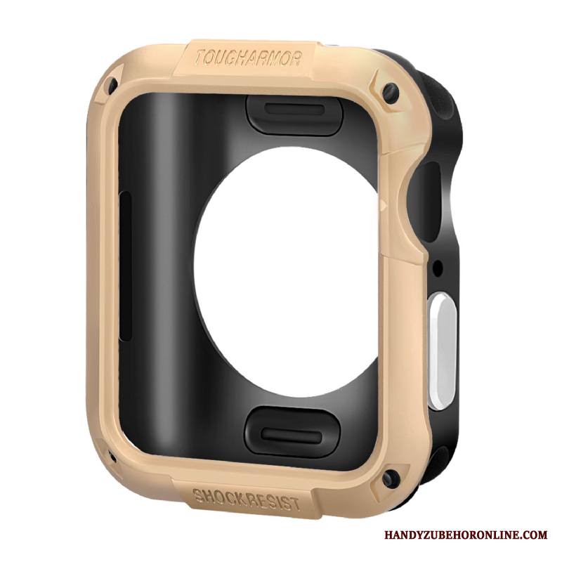 Apple Watch Series 5 Silikoni Suojaus Oranssi Kehys Lisävarusteet Kuori Kotelo