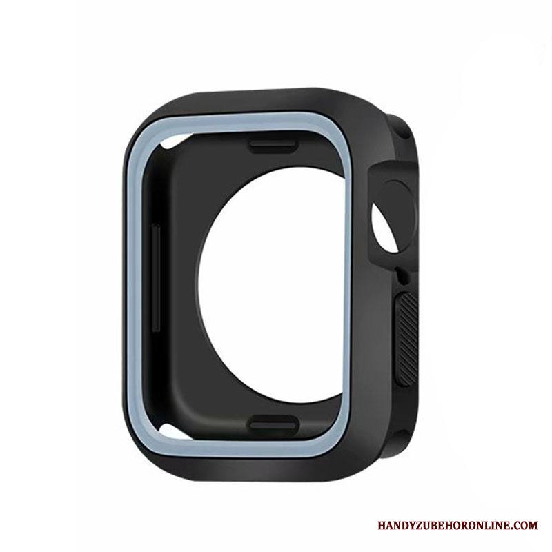 Apple Watch Series 5 Suojaus Silikoni All Inclusive Sininen Kuori Kotelo Kehys