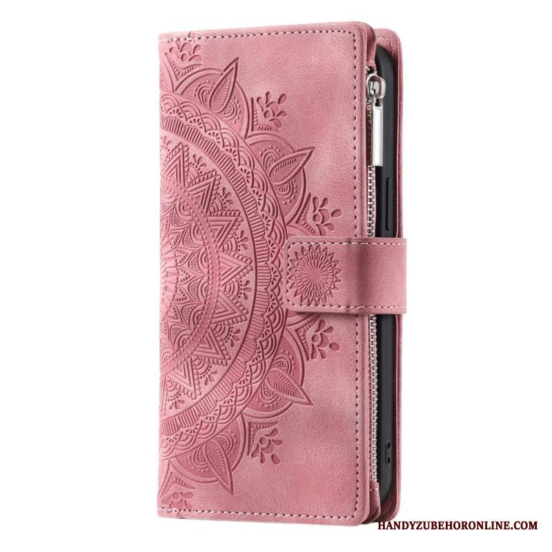 Case Für Xiaomi Redmi Note 14 Pro 5g Mandala-wildleder-effekt Wallet
