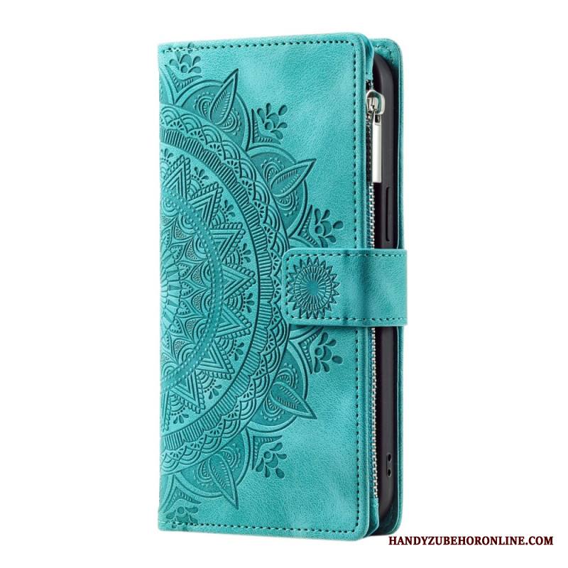 Case Für Xiaomi Redmi Note 14 Pro 5g Mandala-wildleder-effekt Wallet