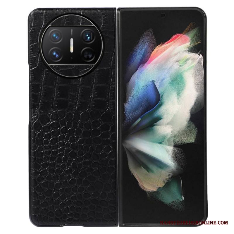 Case Huawei Mate X3 Puhelinkuoret Aitoa Krokotiilinnahkaa
