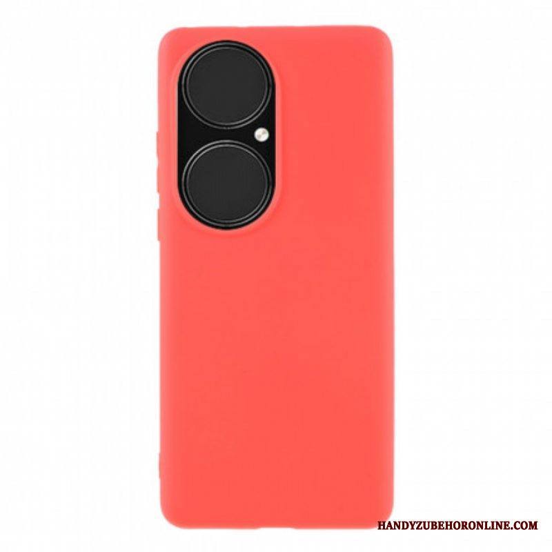 Case Huawei P50 Pro Matta Jäykkä Silikoni