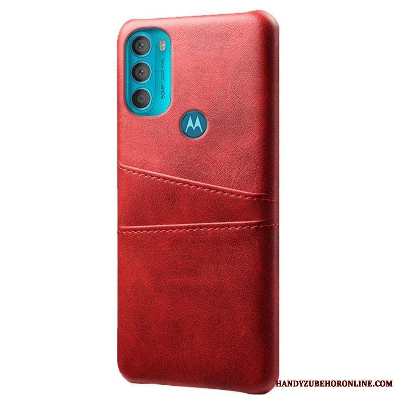 Case Moto G71 5G Ksq-korttikotelo