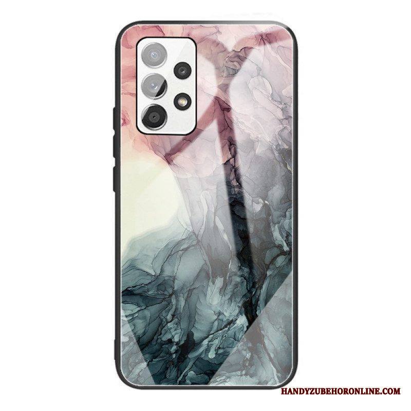 Case Samsung Galaxy A53 5G Marmori Karkaistu Lasi