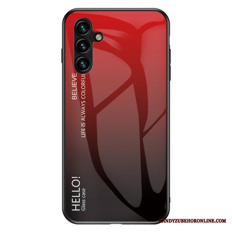 Case Samsung Galaxy A54 5G Karkaistu Lasi Hello