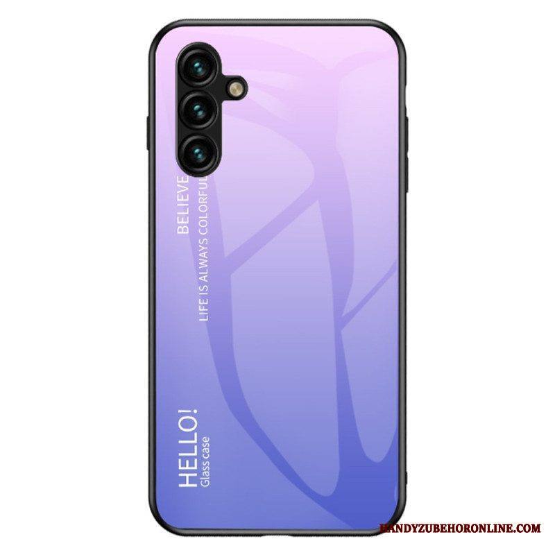 Case Samsung Galaxy A54 5G Karkaistu Lasi Hello