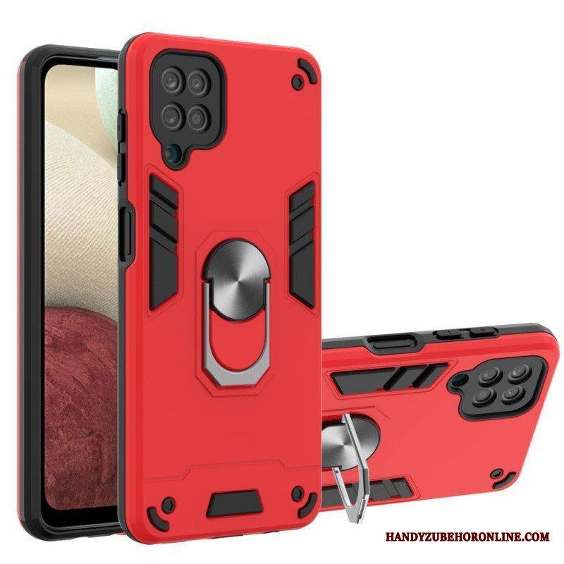 Case Samsung Galaxy M12 / A12 Rengas-kannatin Muotoilu