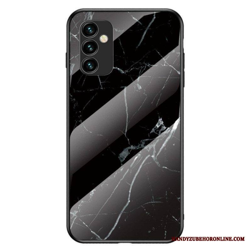 Case Samsung Galaxy M23 5G Marmorivärit Karkaistu Lasi