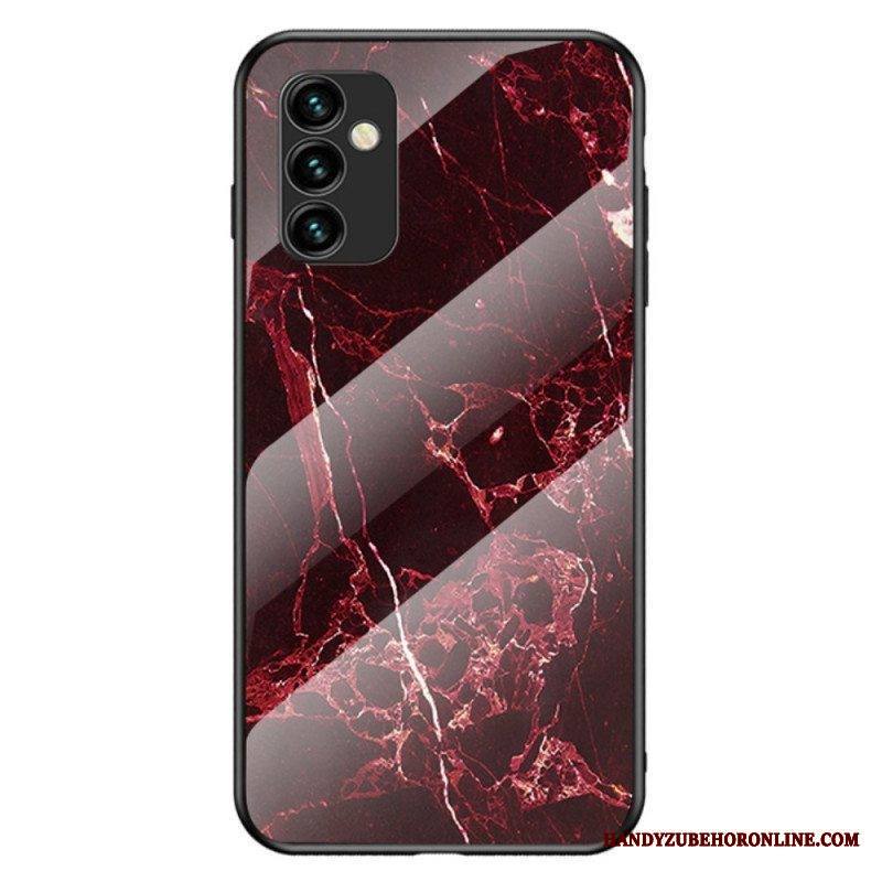 Case Samsung Galaxy M23 5G Marmorivärit Karkaistu Lasi