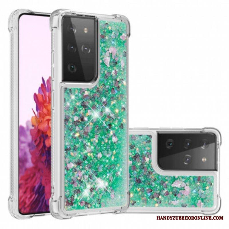 Case Samsung Galaxy S21 Ultra 5G Desires Paljetteja