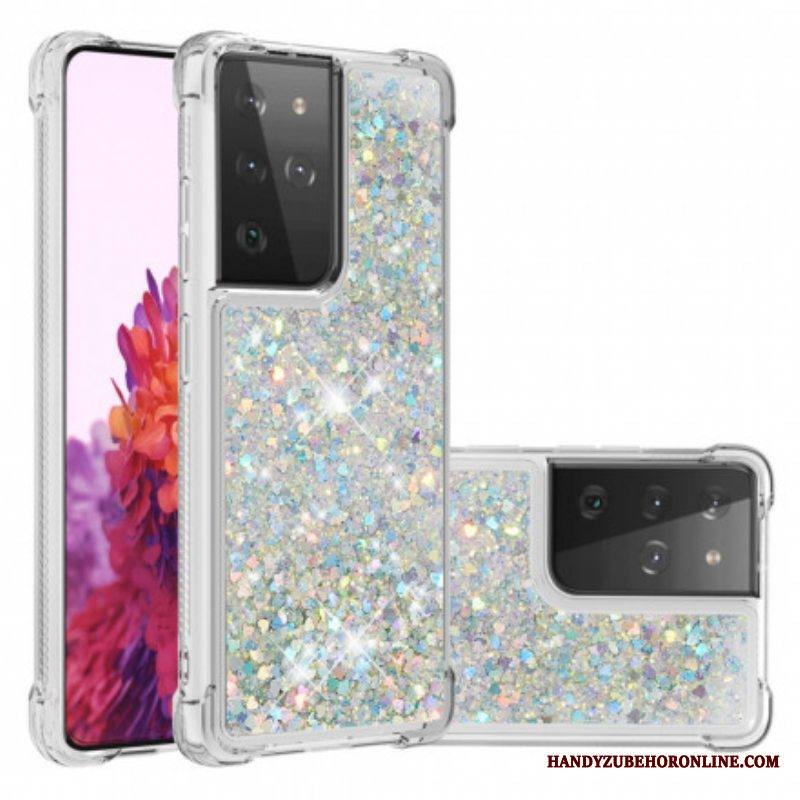 Case Samsung Galaxy S21 Ultra 5G Desires Paljetteja