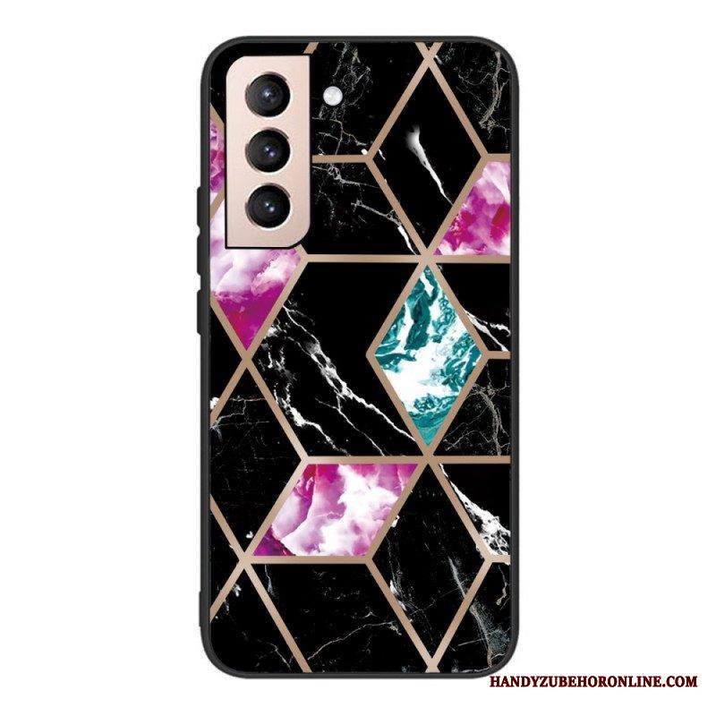 Case Samsung Galaxy S22 5G Decline Geometric Marble