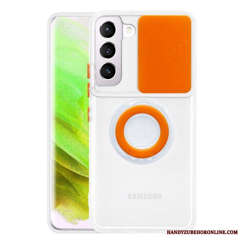 Case Samsung Galaxy S22 5G Rengastuki Ja Linssisuojat