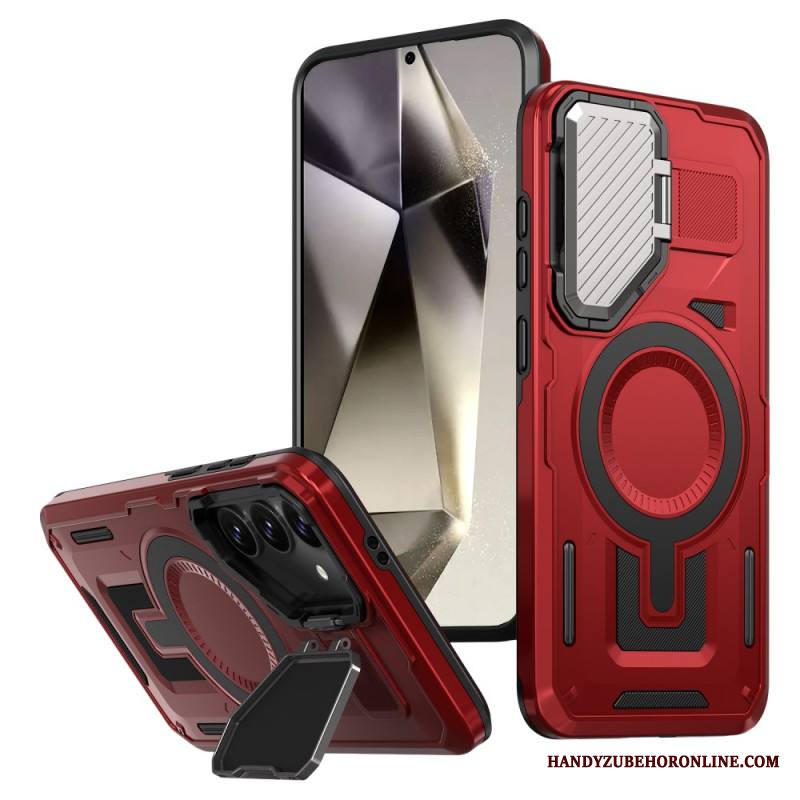 Case Samsung Galaxy S25 5g Puhelinkuoret Magsafe-yhteensopiva Kiinnitys Ja Linssinsuoja