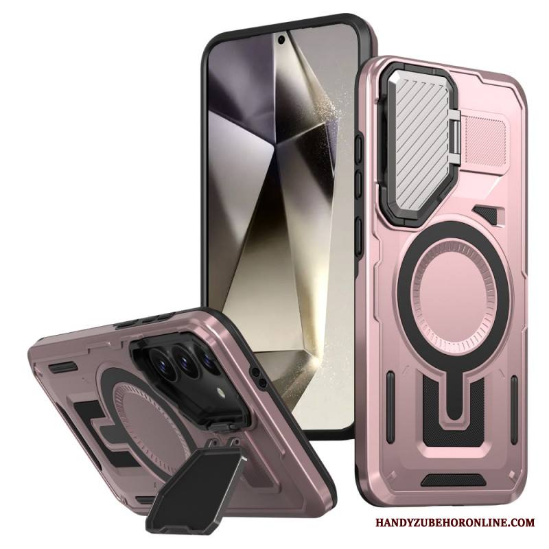 Case Samsung Galaxy S25 5g Puhelinkuoret Magsafe-yhteensopiva Kiinnitys Ja Linssinsuoja