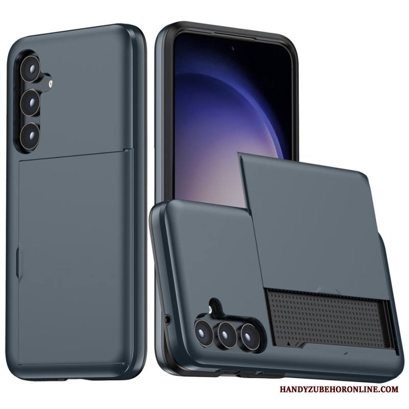 Case Samsung Galaxy S25 Plus 5g Puhelinkuoret Metalliefektinen Integroitu Korttikotelo