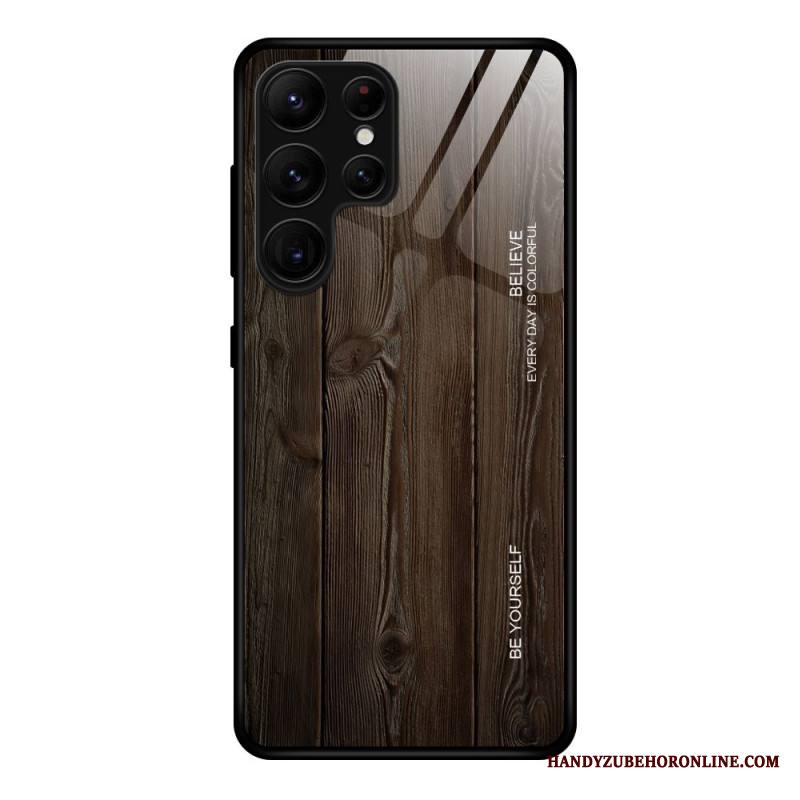 Case Samsung Galaxy S25 Ultra 5g Puhelinkuoret Karkaistua Lasia Puuta