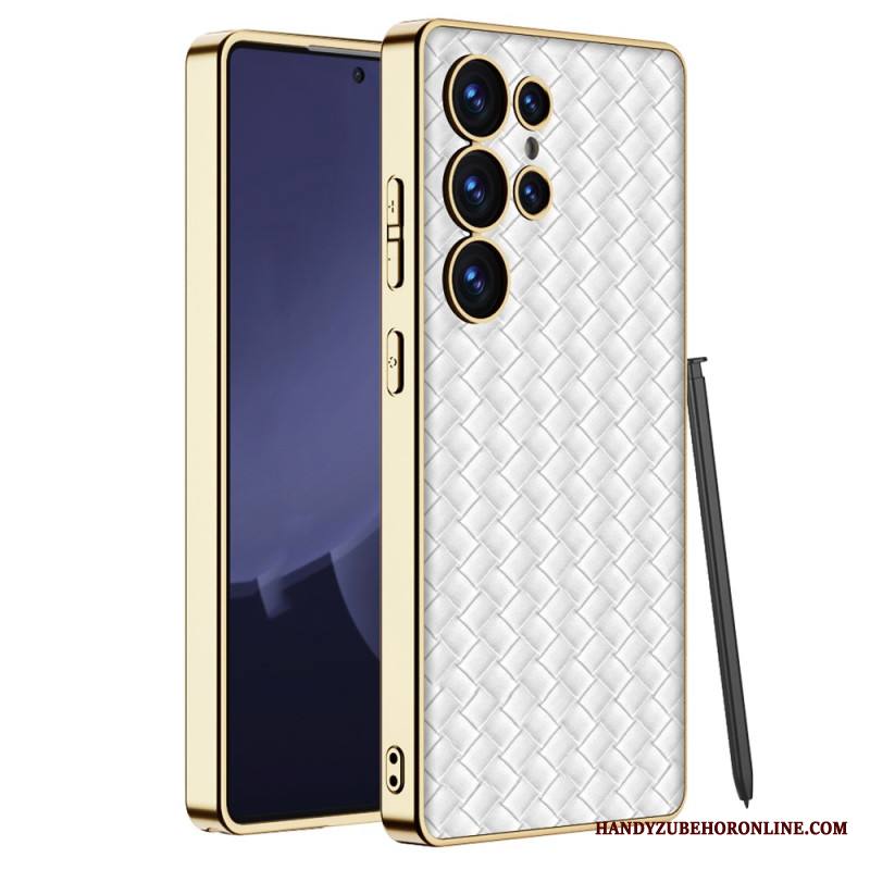 Case Samsung Galaxy S25 Ultra 5g Puhelinkuoret Kudottu Tekstuuri