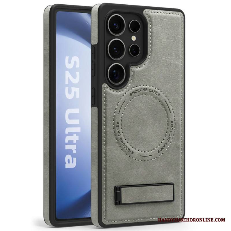 Case Samsung Galaxy S25 Ultra 5g Puhelinkuoret Nahkakuvio Yhteensopiva Magsafen Kanssa