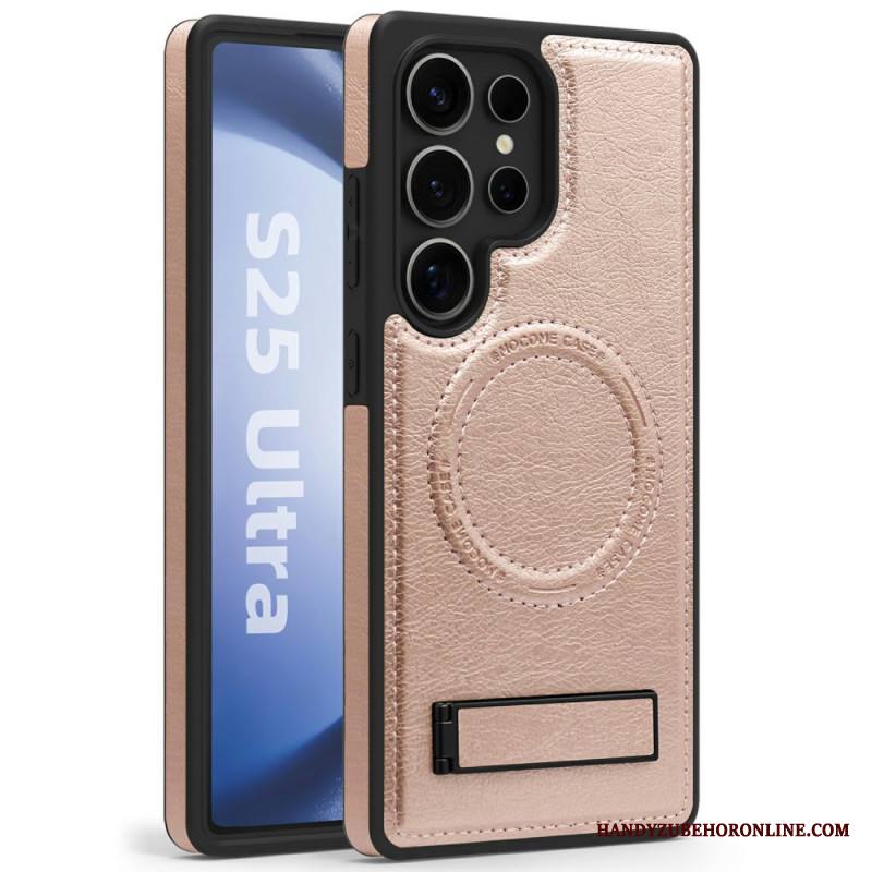 Case Samsung Galaxy S25 Ultra 5g Puhelinkuoret Nahkakuvio Yhteensopiva Magsafen Kanssa