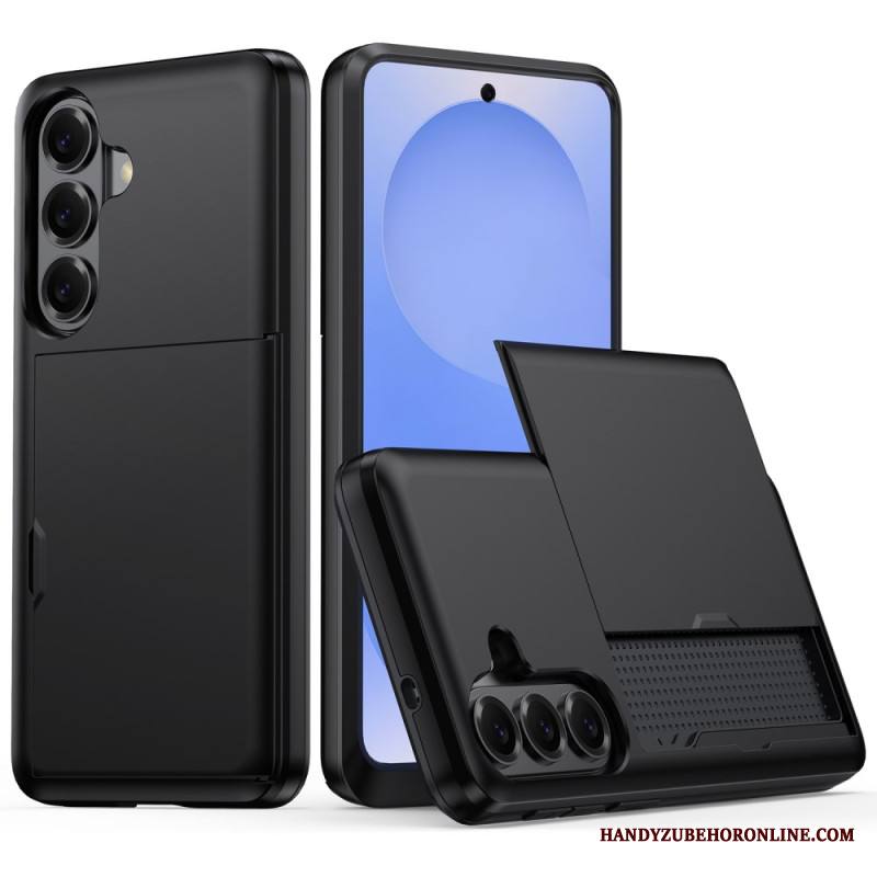 Case Samsung Galaxy S26 Plus Puhelinkuoret Metallikuvioinen Korttikotelo