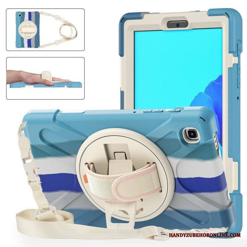 Case Samsung Galaxy Tab A7 Lite Monitoiminen Olkahihnan Väri