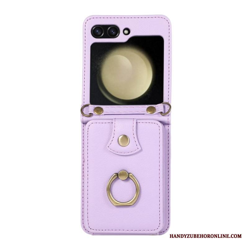 Case Samsung Galaxy Z Flip 7 Puhelinkuoret Korttikotelo Ja Olkahihna