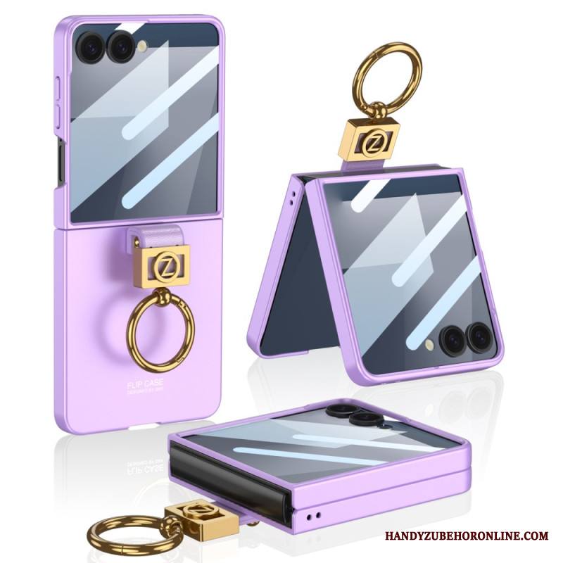 Case Samsung Galaxy Z Flip 7 Puhelinkuoret Sormusteline Ja Näytönsuoja Gkk