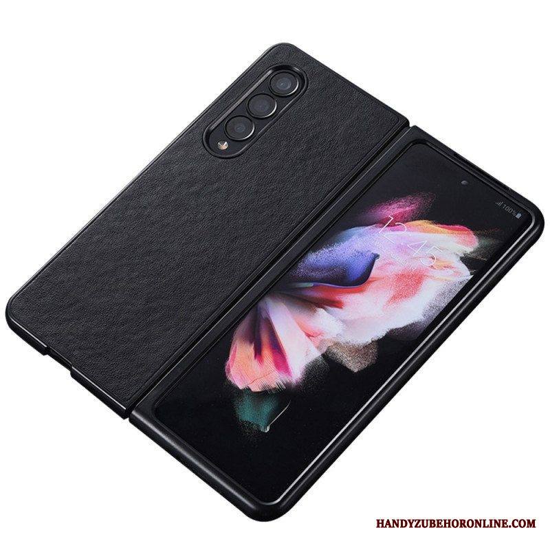 Case Samsung Galaxy Z Fold 4 Faux Nahka Nylon Texture