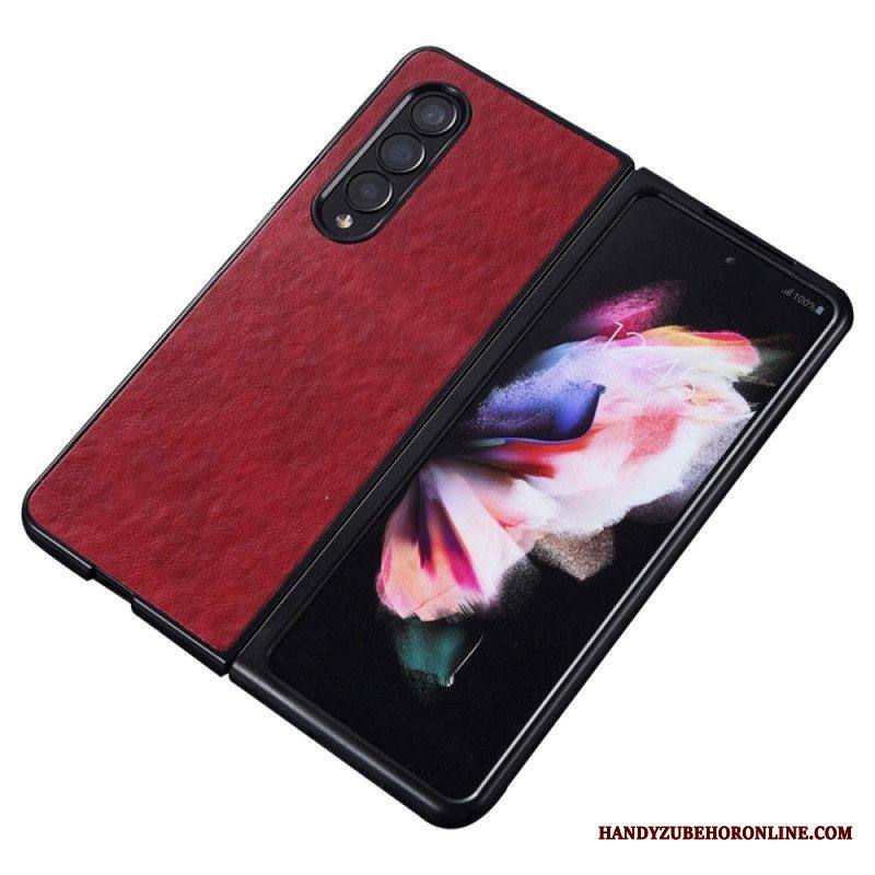 Case Samsung Galaxy Z Fold 4 Faux Nahka Nylon Texture