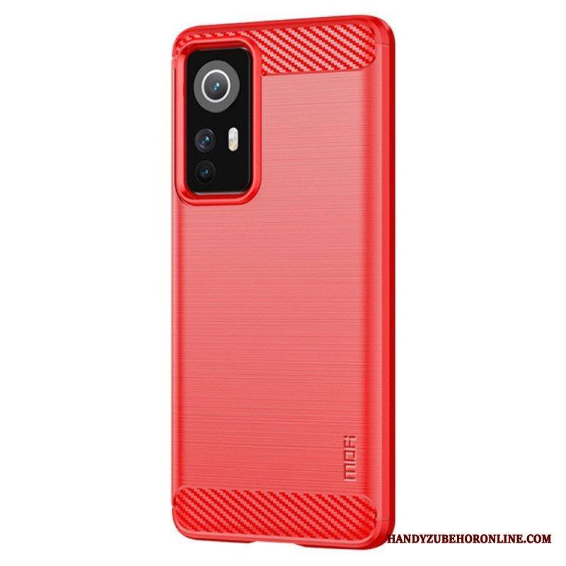 Case Xiaomi 12 / 12X Mofi Harjattu Hiilikuitu