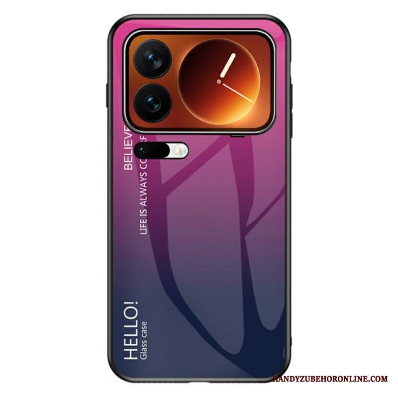 Case Xiaomi 17 Pro Max Puhelinkuoret Karkaistua Lasia Hei