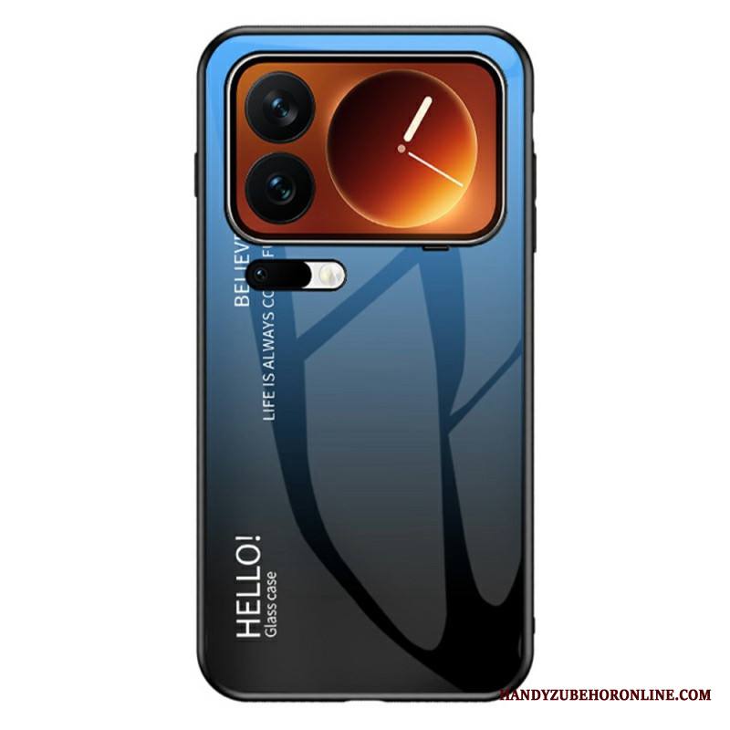 Case Xiaomi 17 Pro Max Puhelinkuoret Karkaistua Lasia Hei