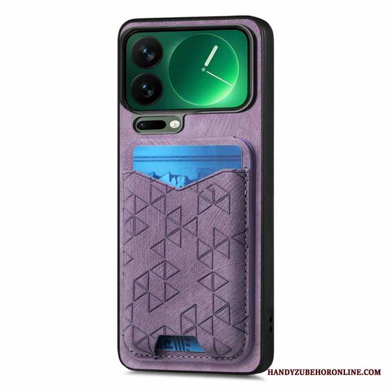 Case Xiaomi 17 Pro Max Puhelinkuoret Korttikotelo Ja Säädettävä Jalusta