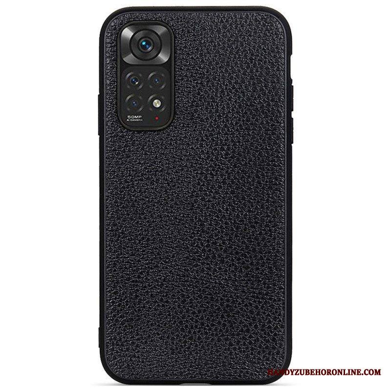 Case Xiaomi Redmi Note 11 / 11S Aitoa Litsi-nahkaa