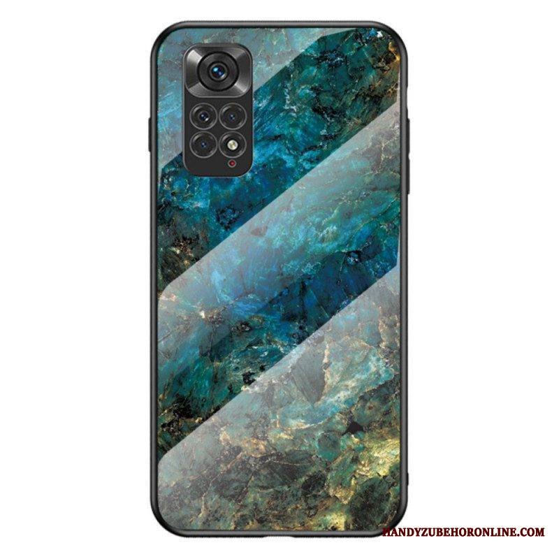 Case Xiaomi Redmi Note 11 / 11S Marmorivärit Karkaistu Lasi