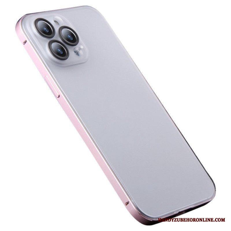 Case iPhone 14 Pro Himmeä Metalliefekti
