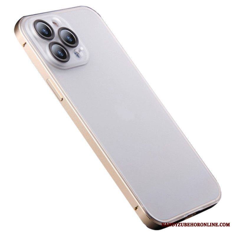 Case iPhone 14 Pro Himmeä Metalliefekti