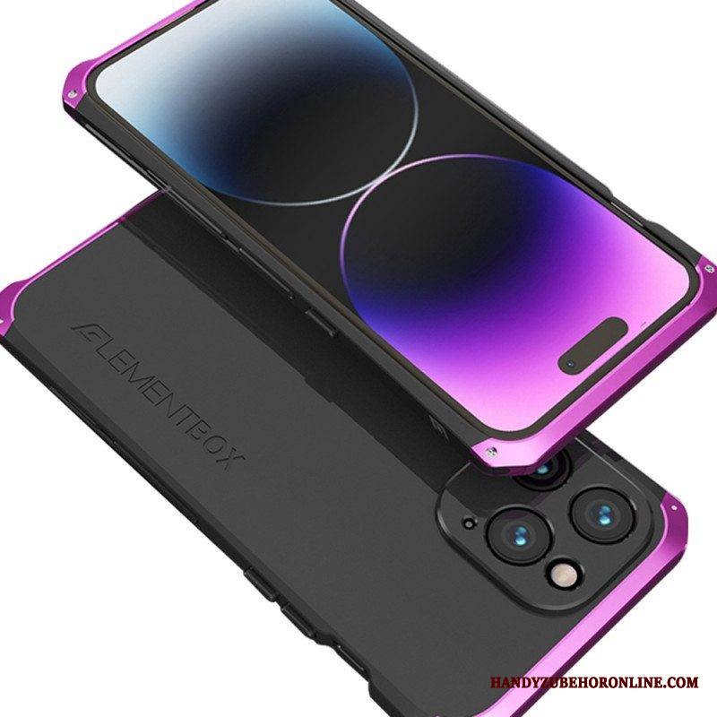 Case iPhone 14 Pro Kaksivärinen Metallikehys