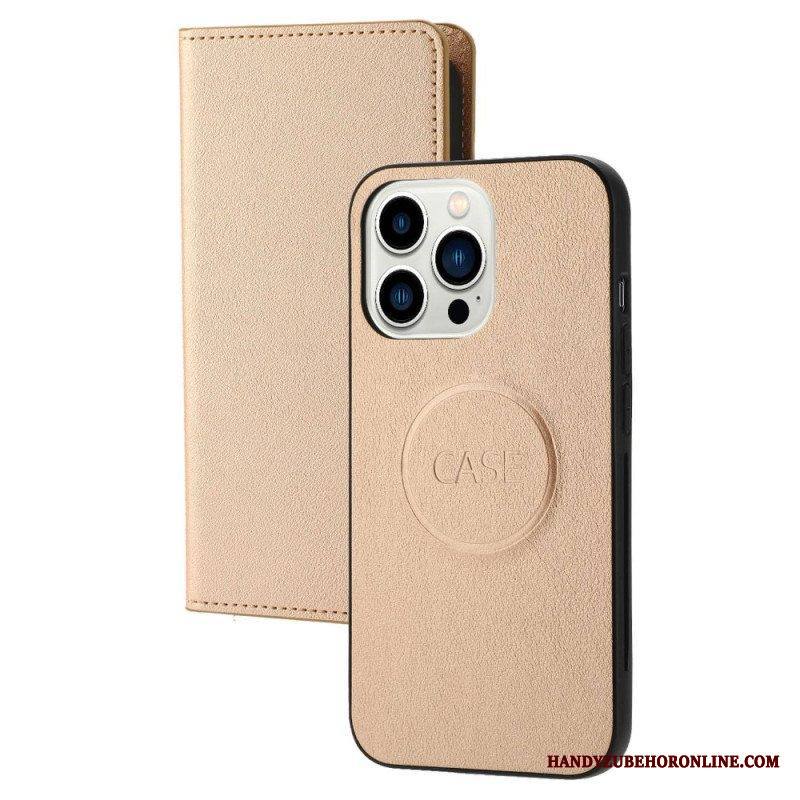 Case iPhone 14 Pro Max Kotelot Flip Irrotettava