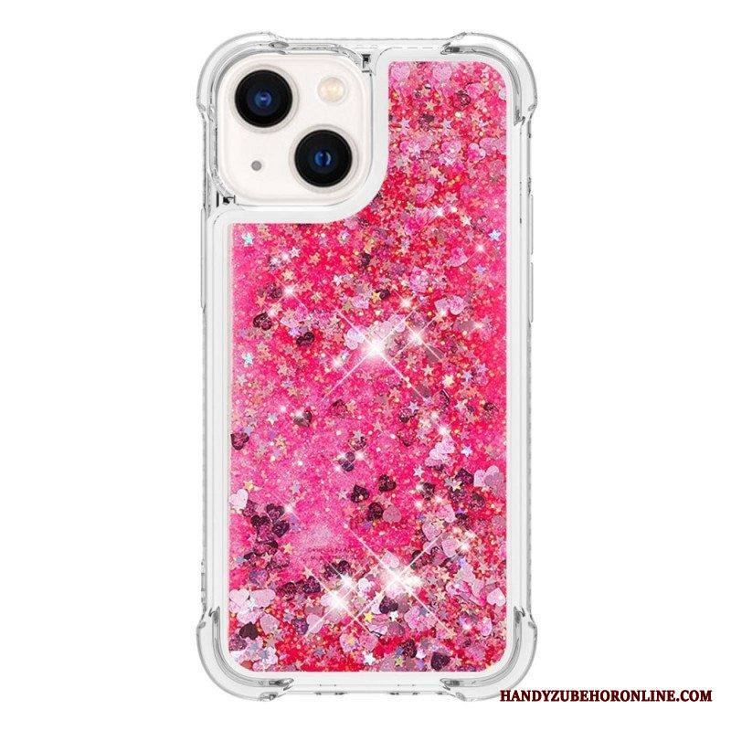 Case iPhone 15 Glitteriä