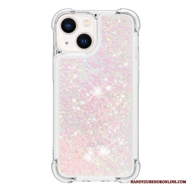 Case iPhone 15 Glitteriä