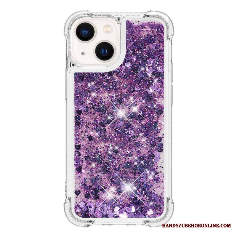 Case iPhone 15 Glitteriä