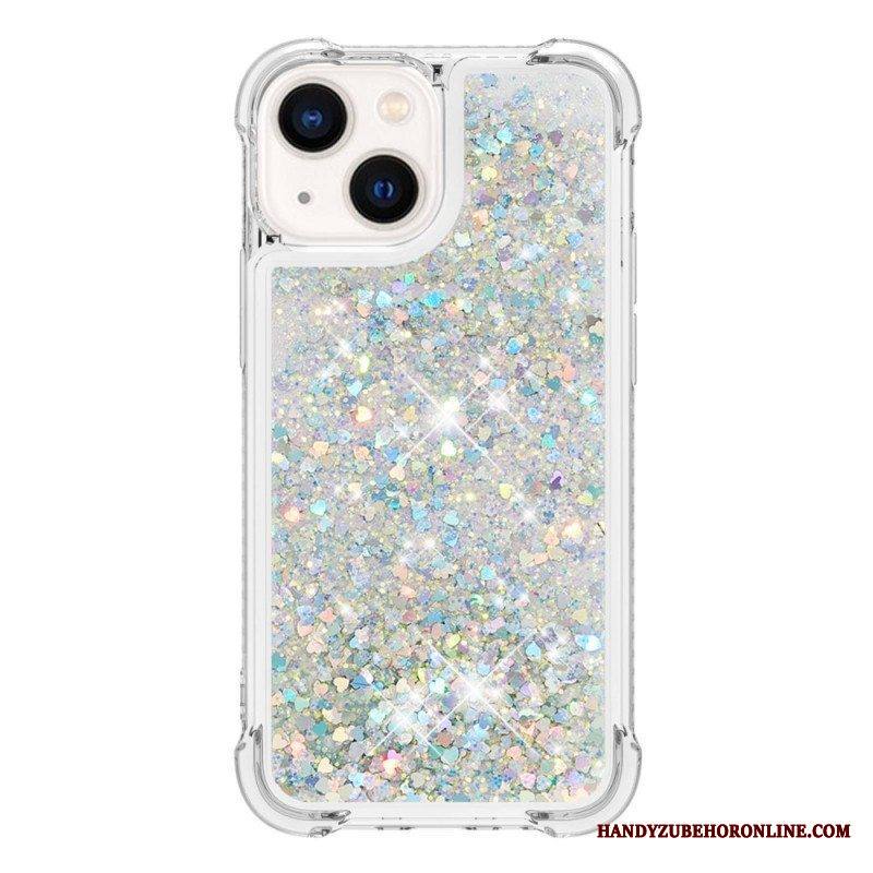 Case iPhone 15 Glitteriä