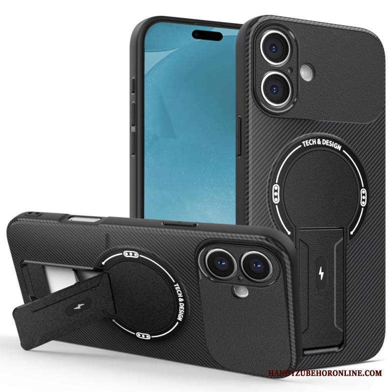 Case iPhone 17 Puhelinkuoret Erittäin Kestävä Ja Sisäänrakennettu Jalusta