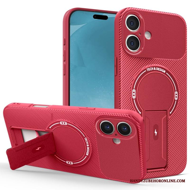 Case iPhone 17 Puhelinkuoret Erittäin Kestävä Ja Sisäänrakennettu Jalusta