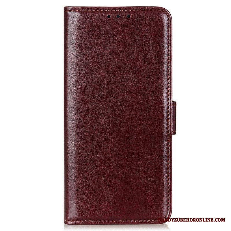 Flip Case Motorola Edge 40 Pro Keinopatenttinahkaa