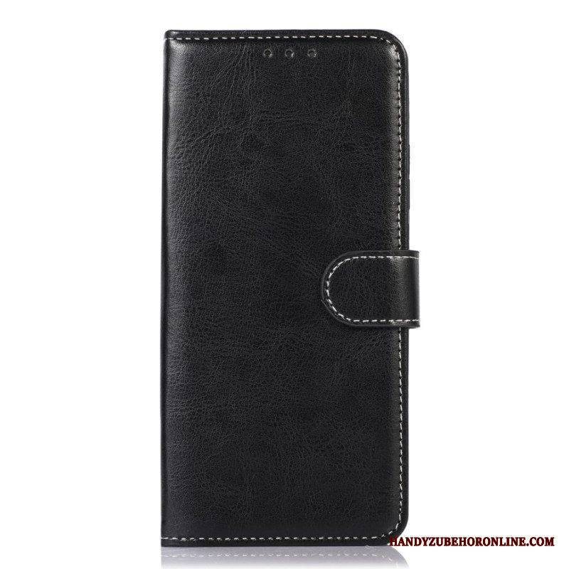 Flip Case Samsung Galaxy A13 Tavallinen Saumoilla